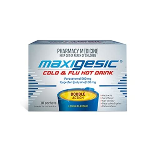 Maxigesic Cold And Flu Sinus And Pain Kit Blooms The Chemist