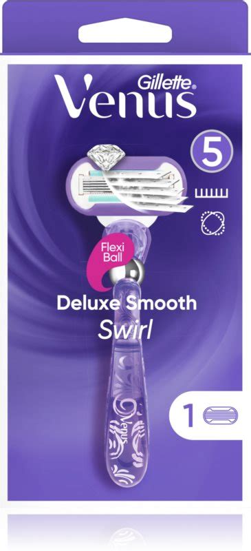 Gillette Venus Deluxe Smooth Swirl Rasoir Lames De Rechange Notino Fr