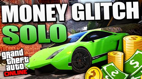 Gta Money Glitch Solo Method Unlimited Money Glitch Online