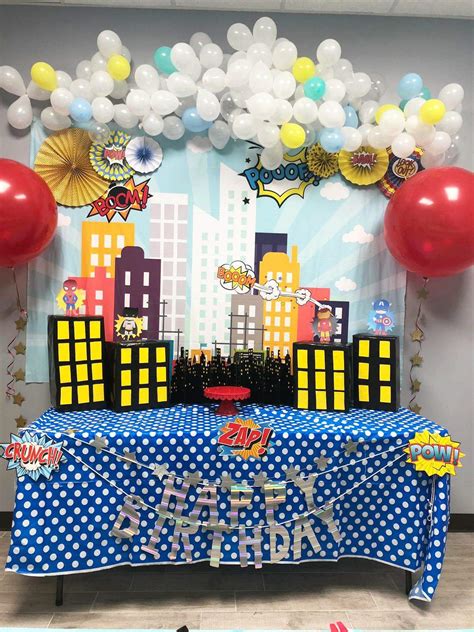 Superheroes / Birthday "Superhero Birthday Party" | Catch My Party