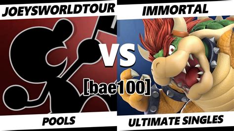 Bae Joeysworldtour Game Watch Vs Immortal Bowser Ssbu