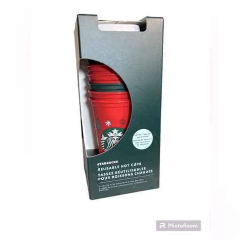 Starbucks Dining Starbucks Color Changing Reusable Hot Cups Limited