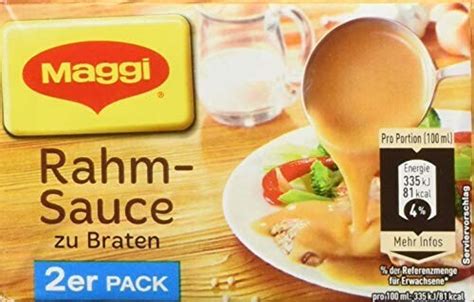 Maggi Delikatess Rahmso E Zu Braten X X Ml Ab Januar