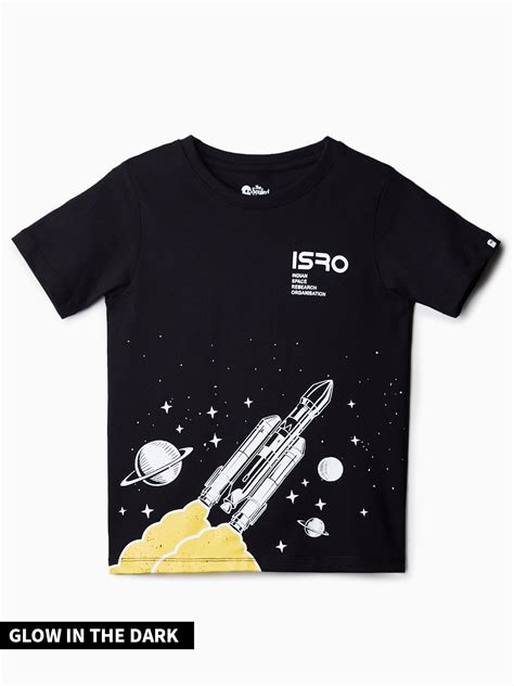 Buy Isro Into Space Boys T Shirt Online