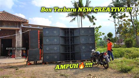 Cek Sound Box Terbaru New Creative Jember Hari Ini Youtube