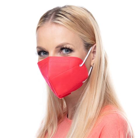 Mascarillas FFP2 Rojas Caja 10 Ud GOOD MASK Mascarillas FFP2 De