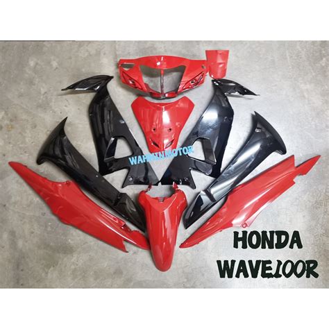 HLD HONDA WAVE100R WAVE 100R DISC DRUM RED VRC COLOUR FULL BODY