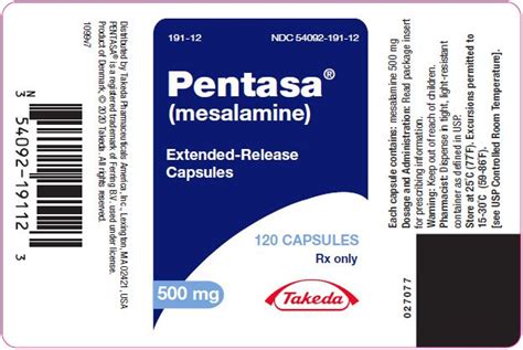 Pentasa Fda Prescribing Information Side Effects And Uses