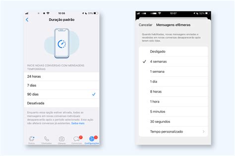 Como Excluir Mensagens Automaticamente Ap S Um Per Odo No Whatsapp E No