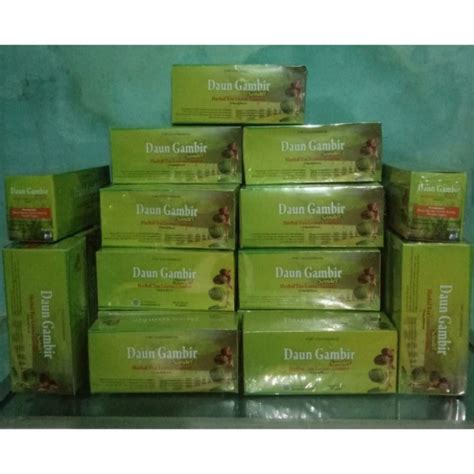 Jual Teh Herbal Dari Daun Gambir Tanaman Asli Dari Sumatera Utara