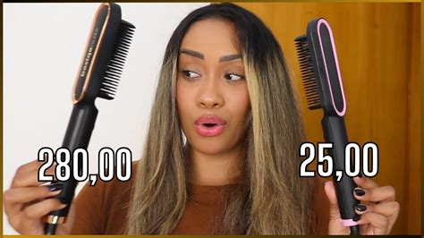 Pente Alisador Qual O Melhor - BASIQE vs SHOPEE - QUAL PENTE ALISADOR É MELHOR? - YouTube