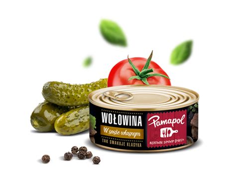 Wołowina w sosie własnym Pamapol 300g KHB Bakery