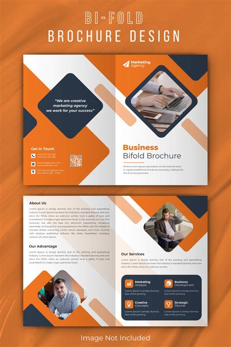 Creative Bi Fold Brochure Design Templates Artofit