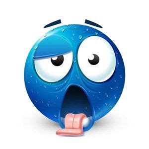 Blue Emoji Meme Discover more interesting Blue, Emoji, Emotions, Face ...