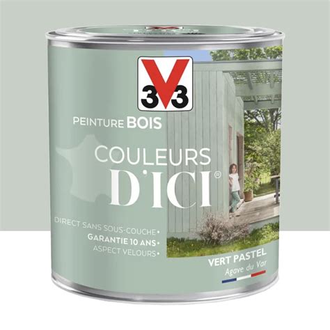 Peinture Bois V Couleurs D Ici Vert Pastel Pas Cher