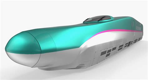 3D speed train shinkansen e5 - TurboSquid 1272205