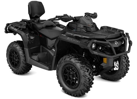 New 2018 Can Am Outlander MAX XT P 1000R Triple Black ATVs In