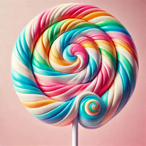 Download Lollipop Isolated On White Background Wallpaper | Wallpapers.com