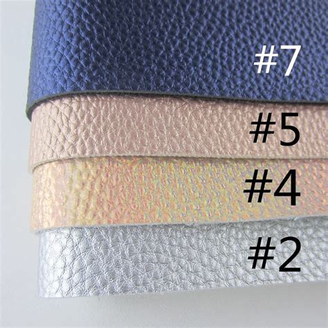 Cm X Cm Pu Artificial Leather Lychee Synthetic Leather Fabric