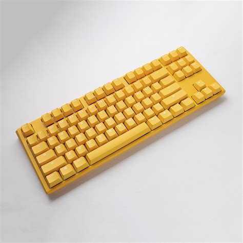 Ducky One 3 RGB TKL Yellow Ducky Cherry MX Clear Switch US Layout