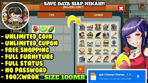 KEREN Citampi Stories Mod Apk Terbaru 2022 V 1 74 011 R Save Data