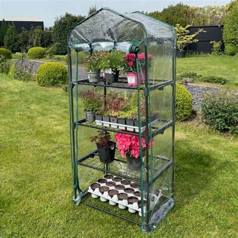 Four Tier Greenhouse Replacement Cover - Clear