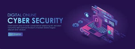 Cyber Security Banner Vector Art, Icons, and Graphics for Free Download