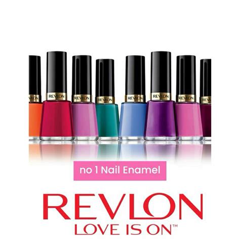 Jual Revlon Nail Enamel Polish Kutek Cat Kuku Warna Intens Tahan