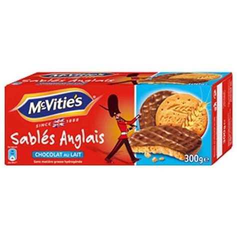 Mc Vities Biscuits Sablés Anglais Au Chocolat Au Lait 300g Cdiscount