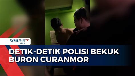 Detik Detik Polisi Bekuk Buron Curanmor Youtube