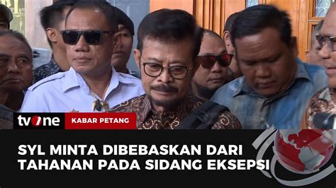 Sidang Eksepsi Syl Minta Dibebaskan Dari Tahanan Kabar Petang Tvone