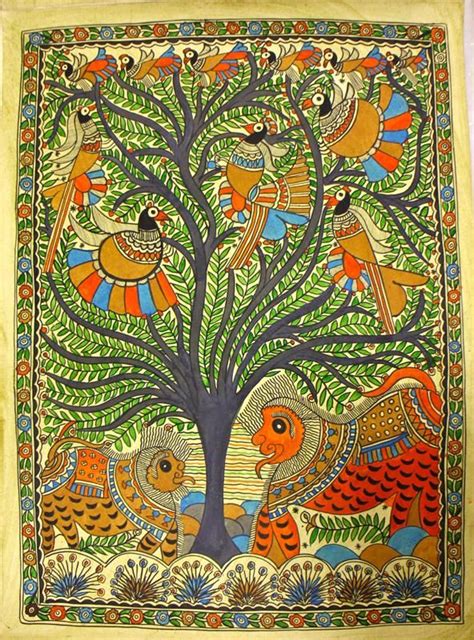 Product Detail Madhubani Art Centre New Delhi Madhubani Paintings