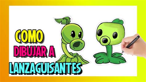 Como Dibujar A Lanzaguisantes I How To Draw Peashooter I Plantas Vs