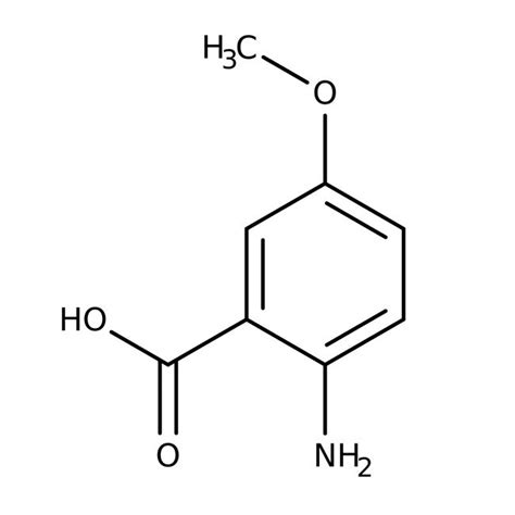 2 Amino 5 Methoxybenzoic Acid 98 Thermo Scientific Chemicals