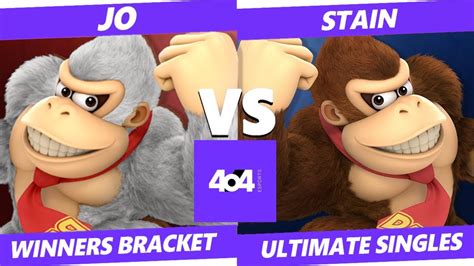 4o4 Smash Night 105 EVC Jo Donkey Kong Vs Stain Captain Falcon