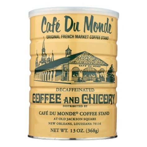 Cafe Du Monde Decaf Coffee Case Of Oz Ct Oz Kroger