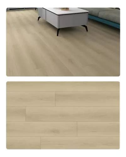 Piso Vinilico Autoadhesivo 5 Mts² 2mm Espesor Beige Alto Tra Cuotas