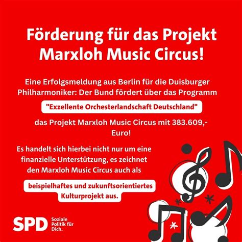 Der Bund F Rdert Das Projekt Marxloh Music Circus In Duisburg