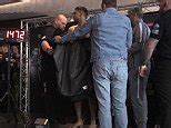 Video Amir Khan Has NAKED Weigh In Ahead Of Samuel Vargas Fight Daily Mail Online
