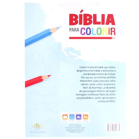 B Blia Para Colorir Sbn Editora Lupel