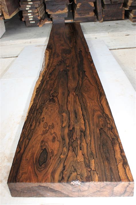 Great Grain Pattern And Color Live Edge Slab Lumber Gorgeous Exotic Species Paradise Tree