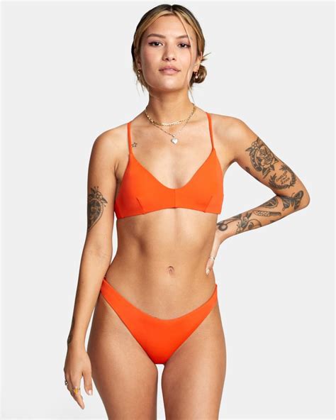 Time To Upgrade Your Basics The Solid Crossback Bikini Top Has A