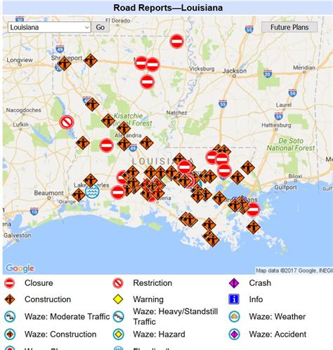 Map Of Road Closures In Louisiana - Map Of Amarillo Texas