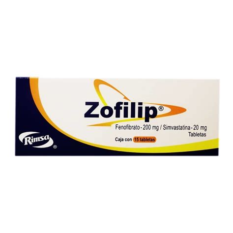 Zofilip Tabletas 200 Mg20 Mg 15 Pzas Walmart