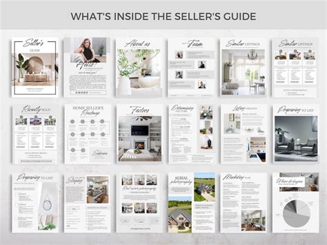 Real Estate Home Buyer And Seller Guide Bundle Real Estate Template