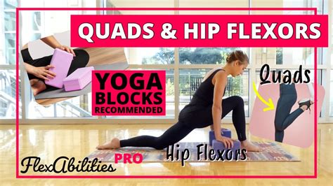 Beginner Flexibility Quads And Hip Flexors Youtube