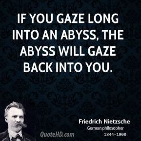 Quotes By Nietzsche Abyss. QuotesGram