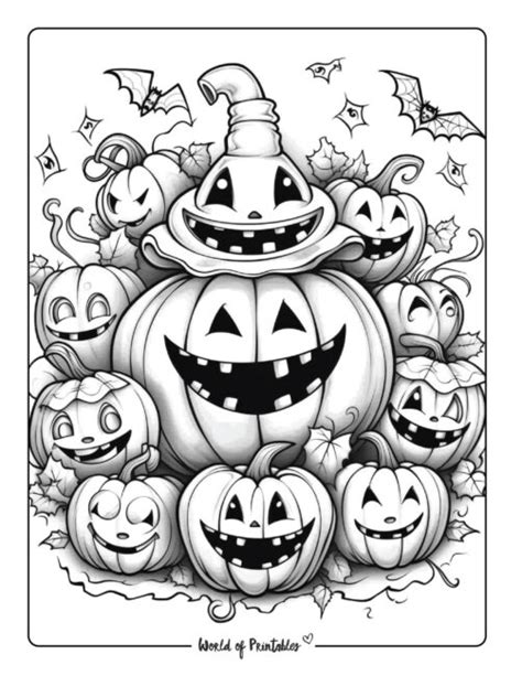 Free Printable Coloring Pages For Adults Halloween