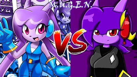 MUGEN Sash Lilac Vs Amethia Lilac Black YouTube