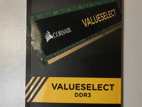 Corsair DDR3 1x4GB 1333MHz Ram Valueselect Hadsund GulogGratis Dk